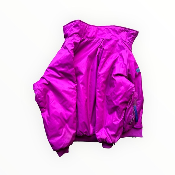 Excellent condition light jacket 90s vintage youth medium 8-10y reversible jacke - Picture 2 of 6
